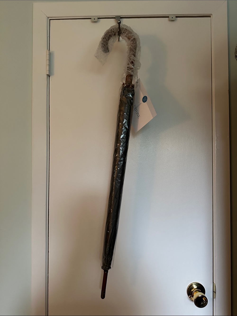 Rodan+Fields Classic Long Golf Umbrella with Curved Handle